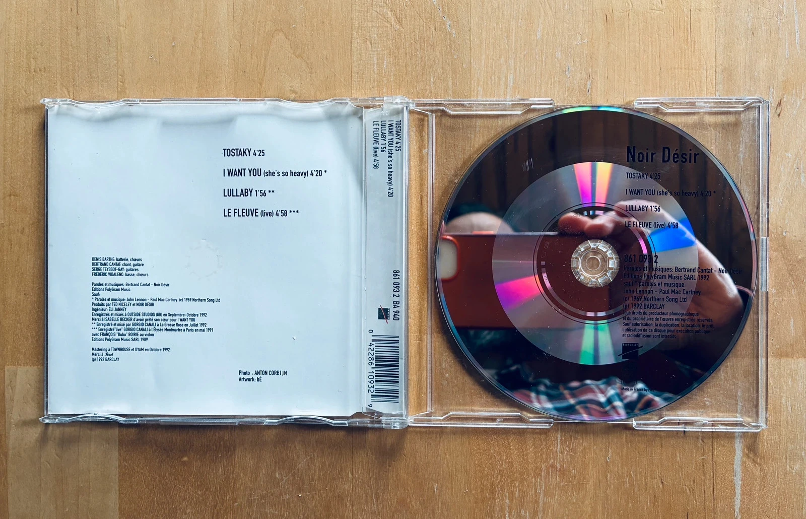 CD maxi single Noir Désir Tostaky. – photo 3